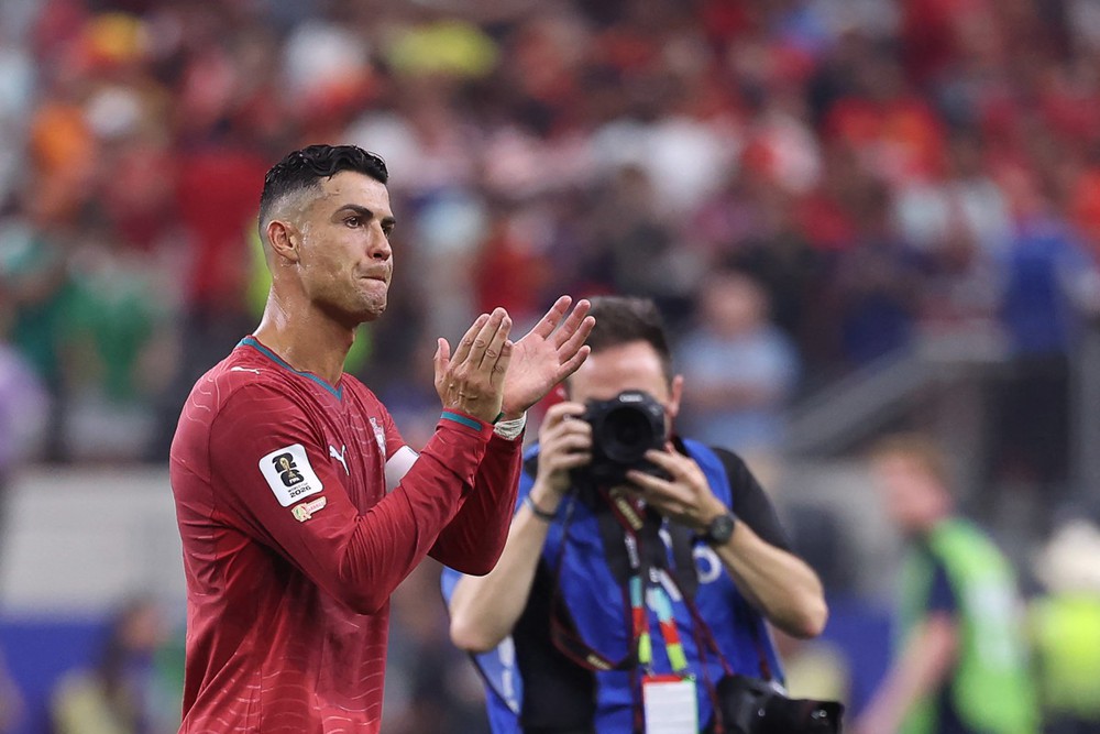 Ronaldo bật khóc khi chia tay World Cup cuối cùng trong sự nghiệp - Ảnh 1. Ronaldo bật khóc khi chia tay World Cup cuối cùng trong sự nghiệp - Ảnh 1.