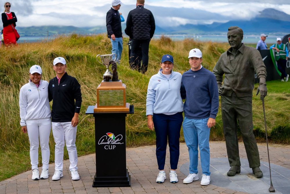Nguyễn Anh Minh vô địch Arnold Palmer Cup 2026 cùng tuyển quốc tế - Ảnh 1. Nguyễn Anh Minh vô địch Arnold Palmer Cup 2026 cùng tuyển quốc tế - Ảnh 1.
