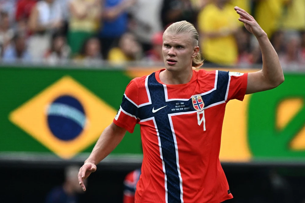 Haaland đã ghi 7 bàn thắng ở World Cup 2026. Ảnh: AFP Haaland đã ghi 7 bàn thắng ở World Cup 2026. Ảnh: AFP