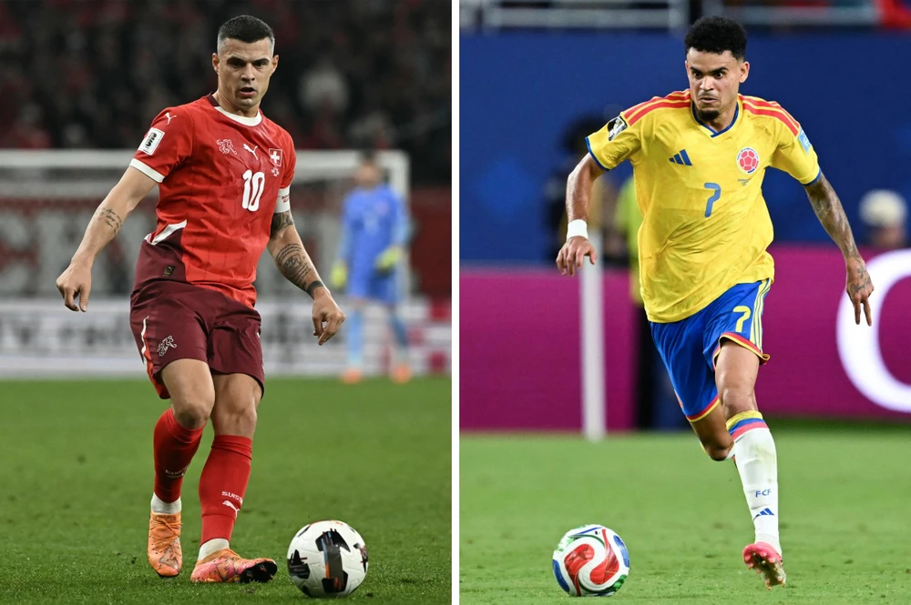 Nhận định Thụy Sĩ vs Colombia (03h00, 8/7) vòng 1/8 World Cup 2026: Lực lượng, đối đầu, tỷ lệ chiến thắng - Ảnh 1. Nhận định Thụy Sĩ vs Colombia (03h00, 8/7) vòng 1/8 World Cup 2026: Lực lượng, đối đầu, tỷ lệ chiến thắng - Ảnh 1.