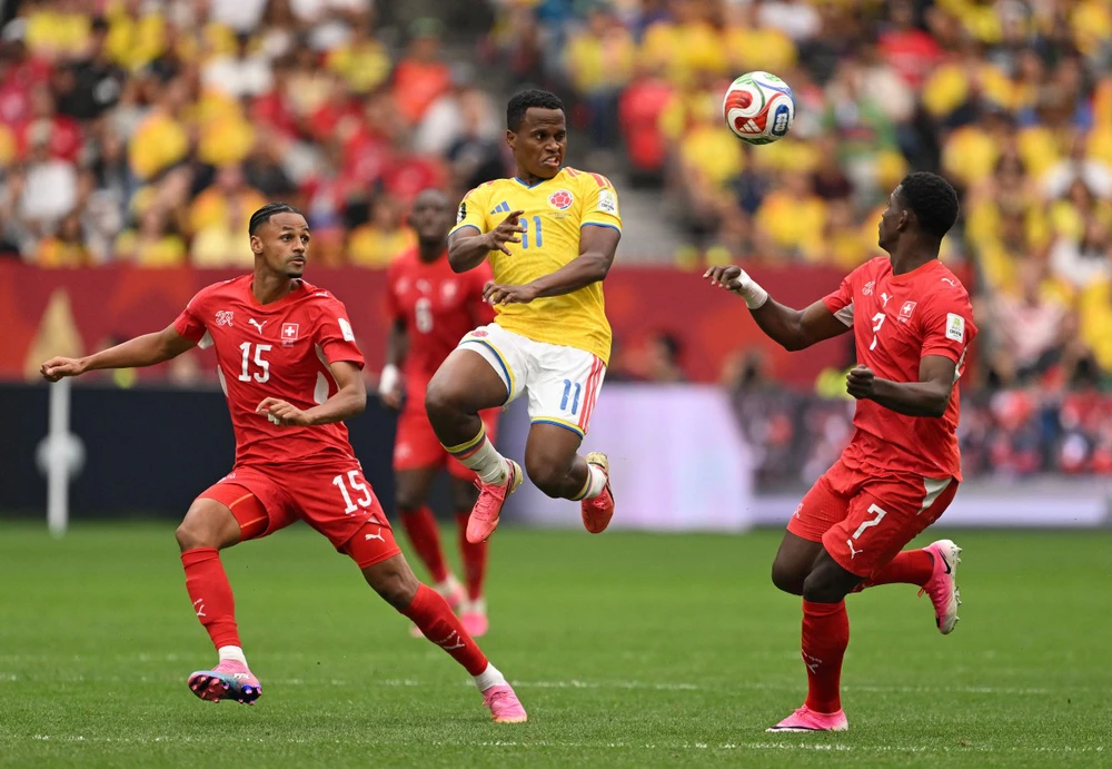 VTV6 VTV3 trực tiếp bóng đá Thụy Sĩ vs Colombia 3h hôm nay, vòng 16 đội World Cup 2026 - Ảnh 3. VTV6 VTV3 trực tiếp bóng đá Thụy Sĩ vs Colombia 3h hôm nay, vòng 16 đội World Cup 2026 - Ảnh 3.
