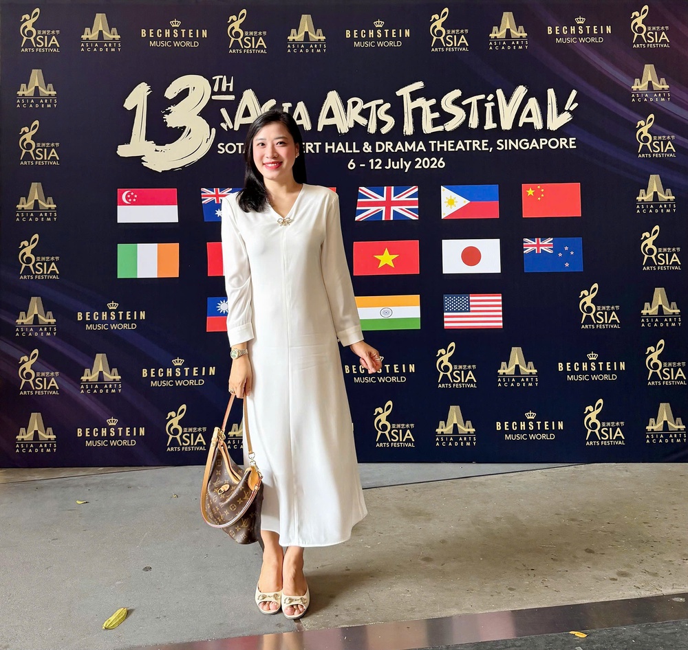 Ca sĩ Bích Hồng là giám khảo thanh nhạc Việt Nam duy nhất tại Asia Arts Festival lần thứ 13 - Ảnh 3. Ca sĩ Bích Hồng là giám khảo thanh nhạc Việt Nam duy nhất tại Asia Arts Festival lần thứ 13 - Ảnh 3.