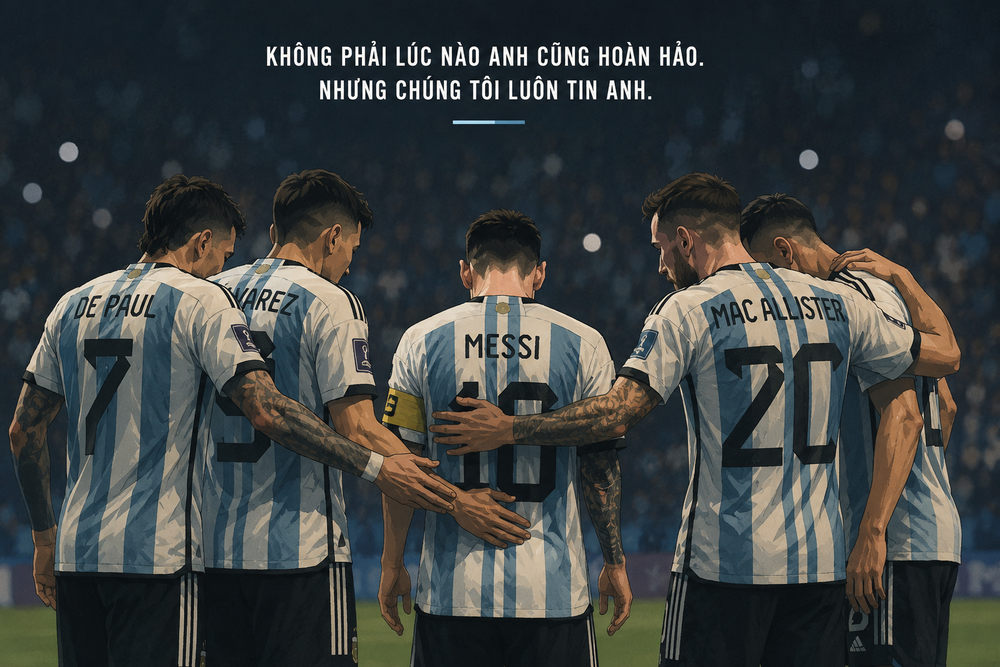 Cà phê World Cup: Messi và giao kèo đức tin với Argentina - Ảnh 1.