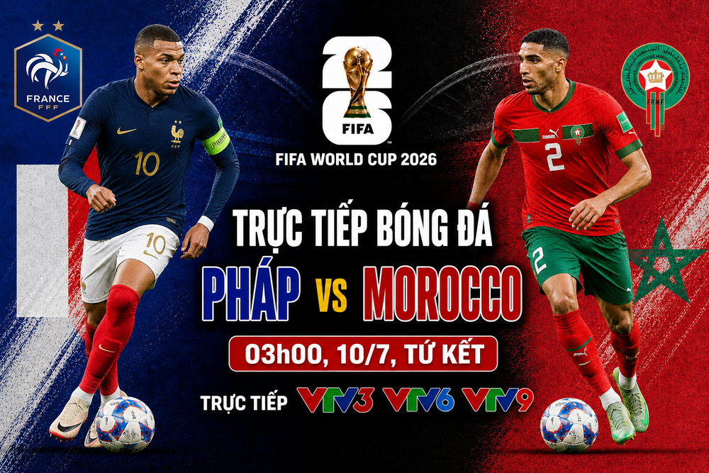 Pháp sẽ đánh bại Morocco? Ảnh do AI tạo