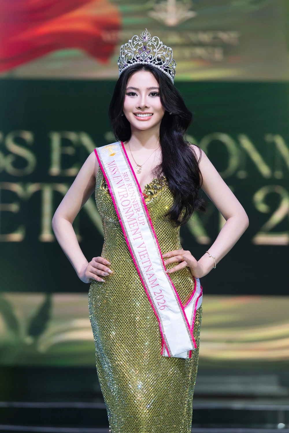 Nguyễn Ngọc Hân – Hành trình từ du học sinh đến Á hậu 3 Miss Environment Vietnam 2026 - Ảnh 4. Nguyễn Ngọc Hân – Hành trình từ du học sinh đến Á hậu 3 Miss Environment Vietnam 2026 - Ảnh 4.