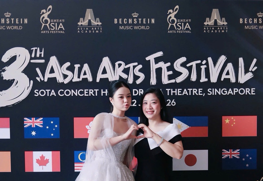 Ca sĩ trẻ Anh Thư giành giải Vàng tại Asia Arts Festival 2026 - Ảnh 2. Ca sĩ trẻ Anh Thư giành giải Vàng tại Asia Arts Festival 2026 - Ảnh 2.