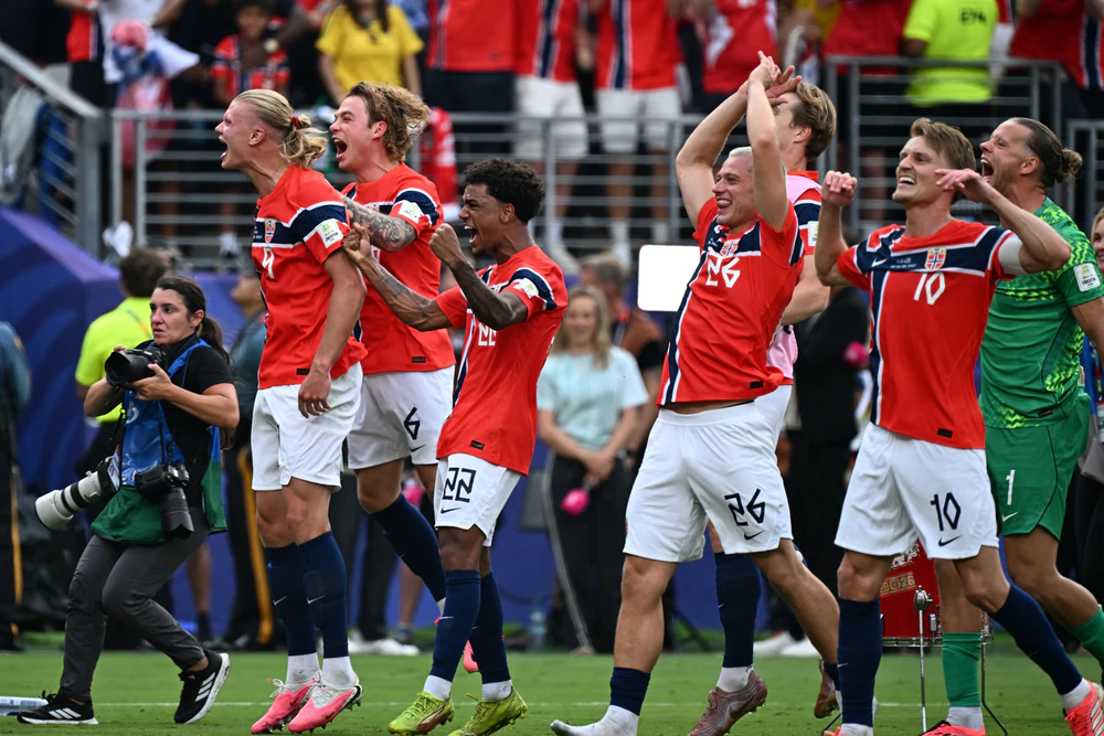 Na Uy đang trở thành hiện tượng thú vị ở World Cup 2026. Ảnh: AFP