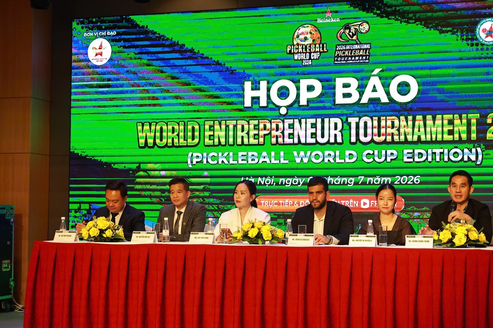 World Entrepreneur Tournament 2026 quy tụ hơn 1.600 doanh nhân và VĐV - Ảnh 2. World Entrepreneur Tournament 2026 quy tụ hơn 1.600 doanh nhân và VĐV - Ảnh 2.