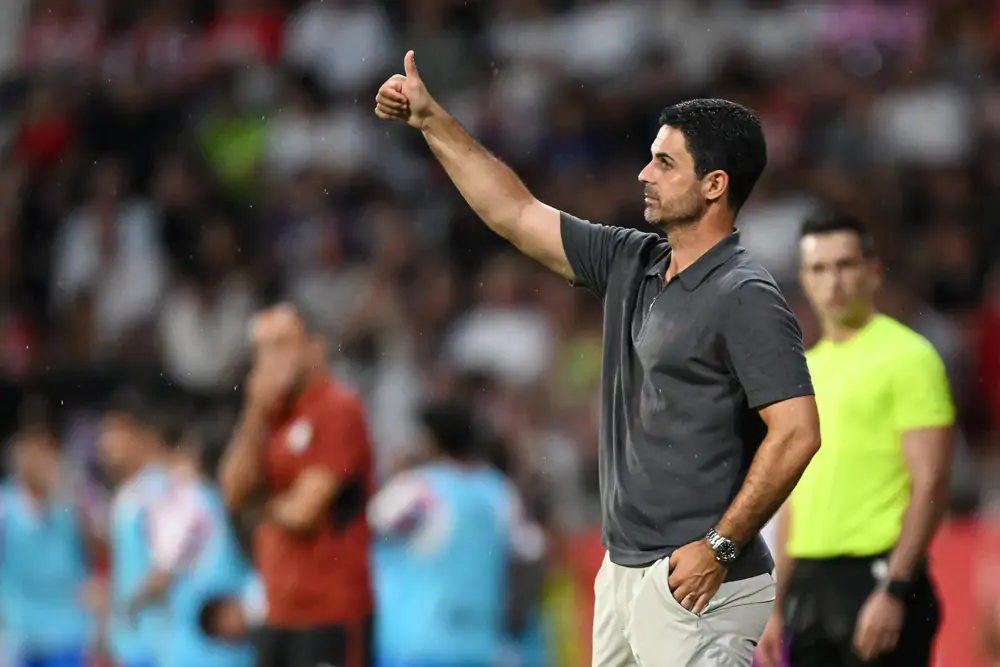 HLV Mikel Arteta hài lòng với màn trình diễn trước Girona. Ảnh: Arsenal FC HLV Mikel Arteta hài lòng với màn trình diễn trước Girona. Ảnh: Arsenal FC