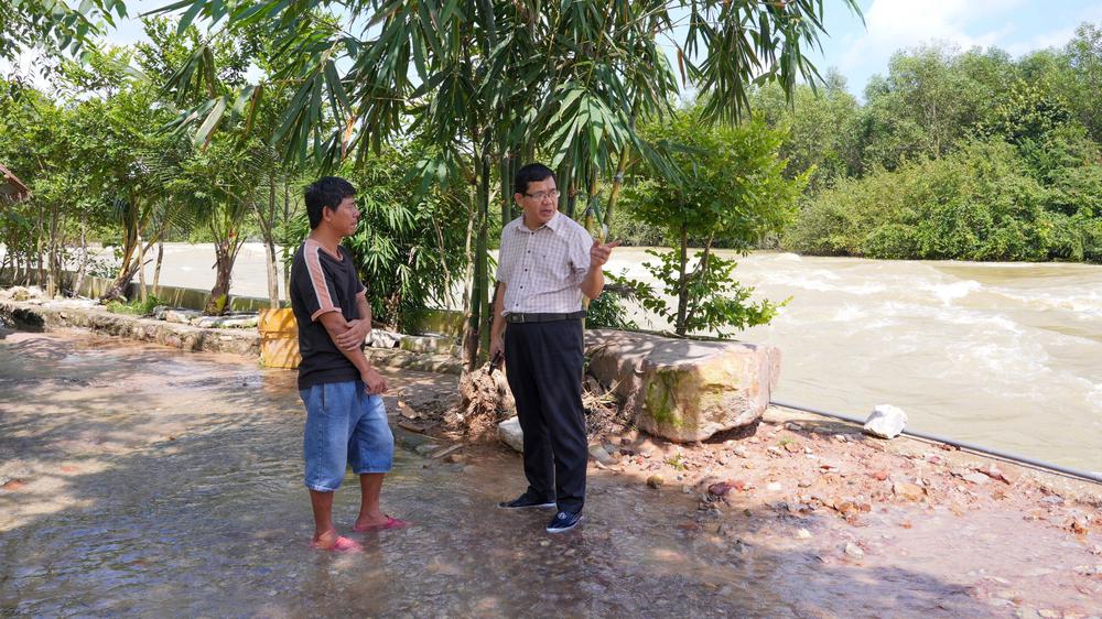 Hành lang thoát lũ hồ Dầu Tiếng bị “bóp nghẹt” - Ảnh 1.
