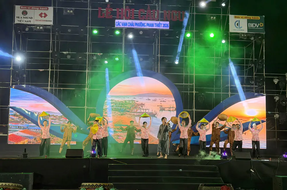 Lễ hội Cầu ngư Phan Thiết mang đậm nét văn hóa đặc sắc ngư dân vùng biển Lâm Đồng - Ảnh 4.