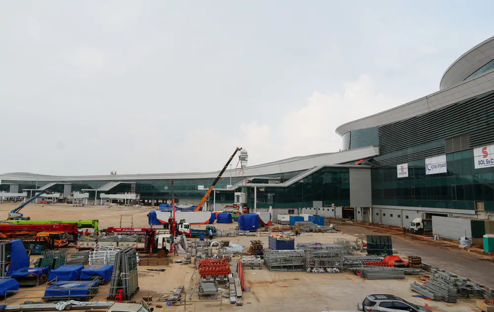 Tập trung hoàn thiện nhà ga sẵn sàng vận hành thử nghiệm sân bay long Thành - Ảnh 10.