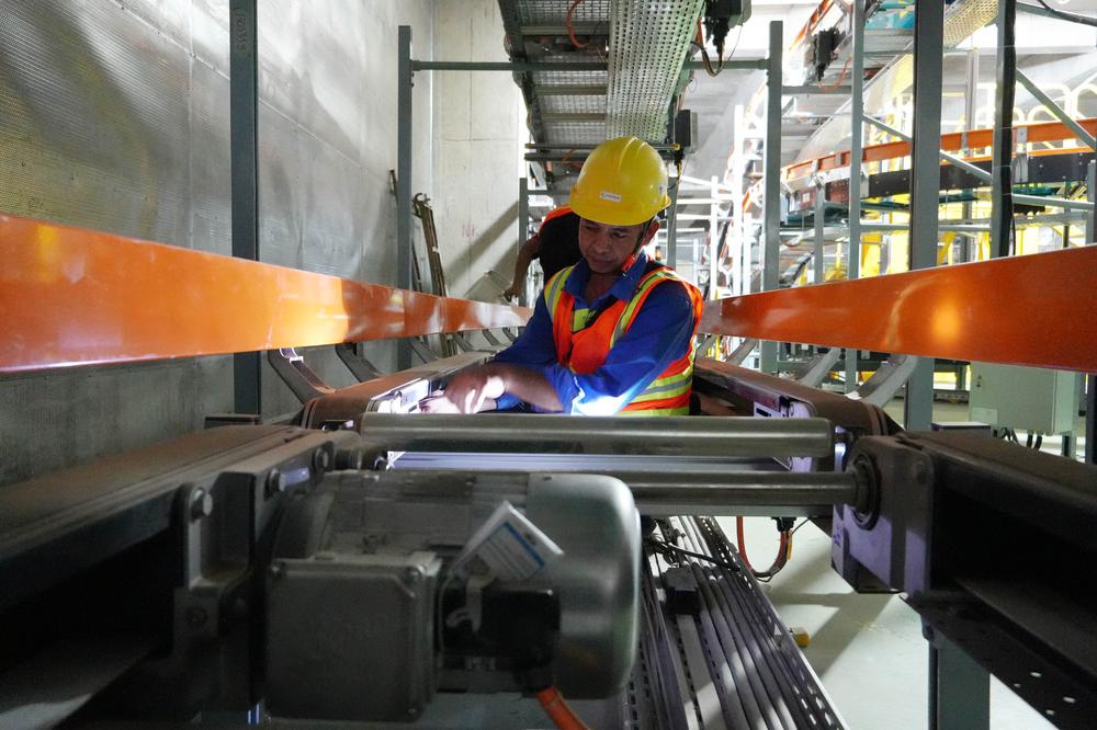 Tập trung hoàn thiện nhà ga sẵn sàng vận hành thử nghiệm sân bay long Thành - Ảnh 8.