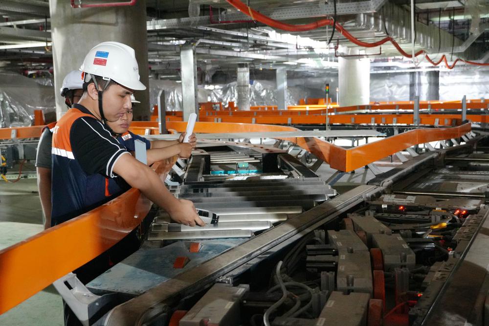 Tập trung hoàn thiện nhà ga sẵn sàng vận hành thử nghiệm sân bay long Thành - Ảnh 3.
