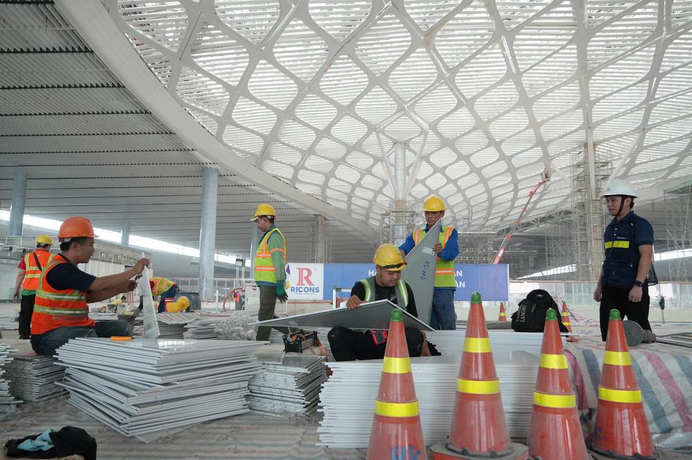Tập trung hoàn thiện nhà ga sẵn sàng vận hành thử nghiệm sân bay long Thành - Ảnh 5.