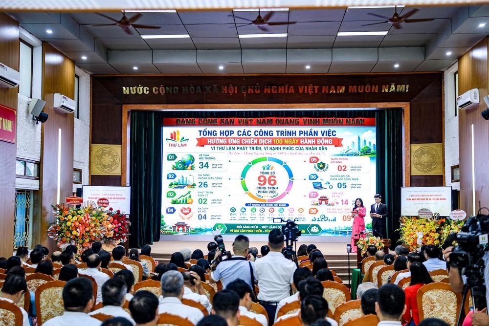 Thư Lâm: Mỗi cán bộ, đảng viên một việc làm vì nhân dân - Ảnh 2. Thư Lâm: Mỗi cán bộ, đảng viên một việc làm vì nhân dân - Ảnh 2.