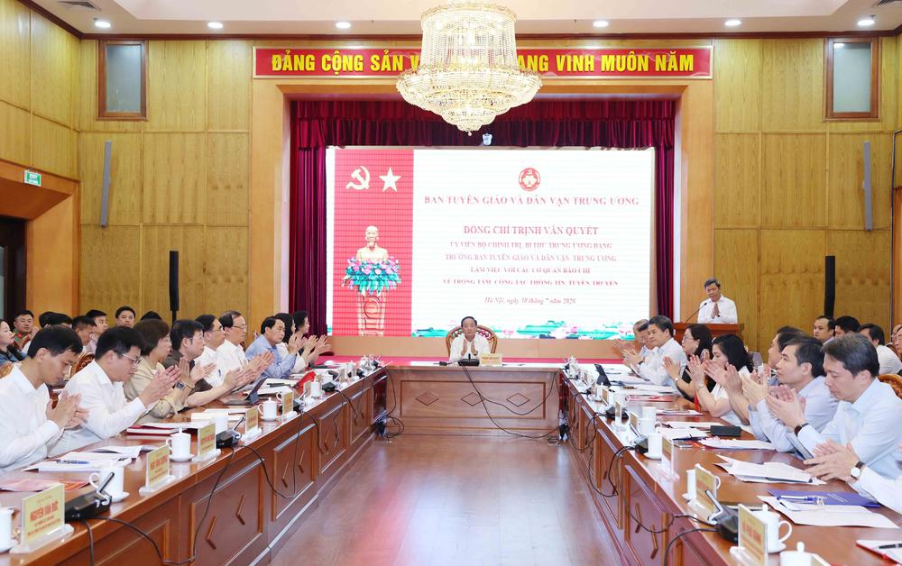 Đổi tên Ban Tuyên giáo và Dân vận Trung ương thành Ban Tuyên giáo Trung ương - Ảnh 1. Đổi tên Ban Tuyên giáo và Dân vận Trung ương thành Ban Tuyên giáo Trung ương - Ảnh 1.
