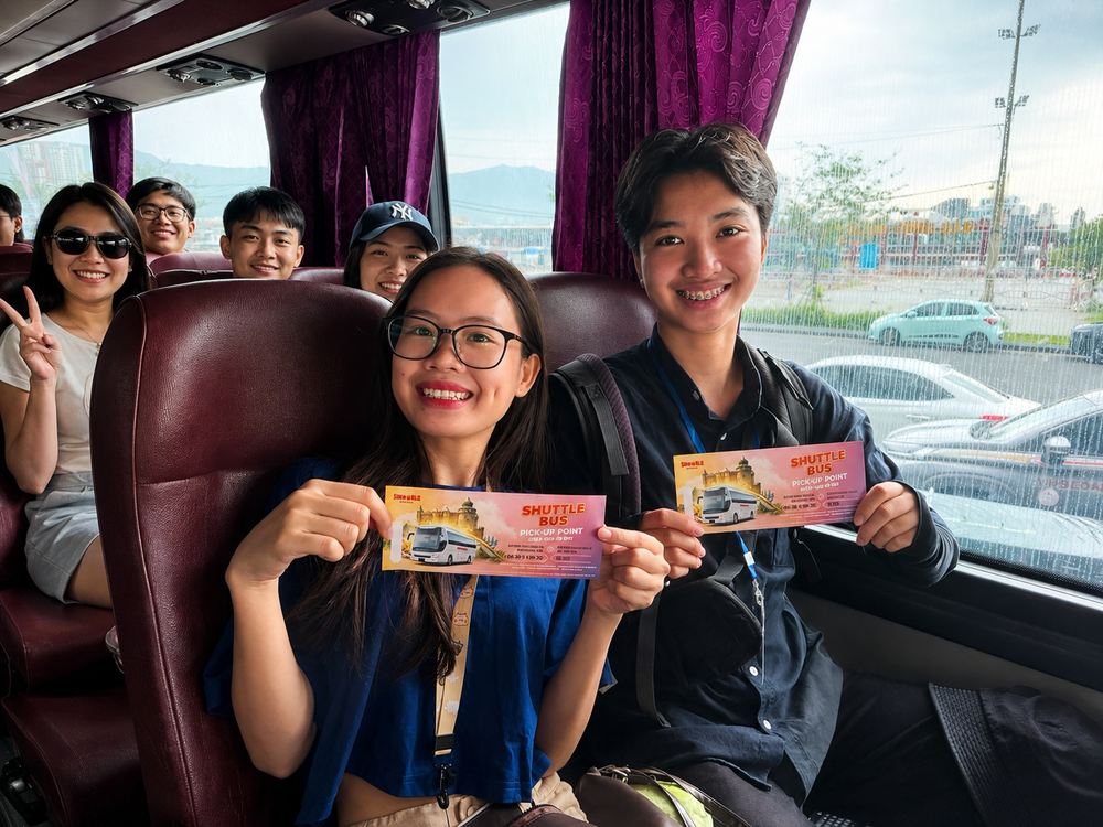 Sun World Ba Na Hills bố trí xe bus miễn phí đón khách từ Đà Nẵng - Ảnh 2.
