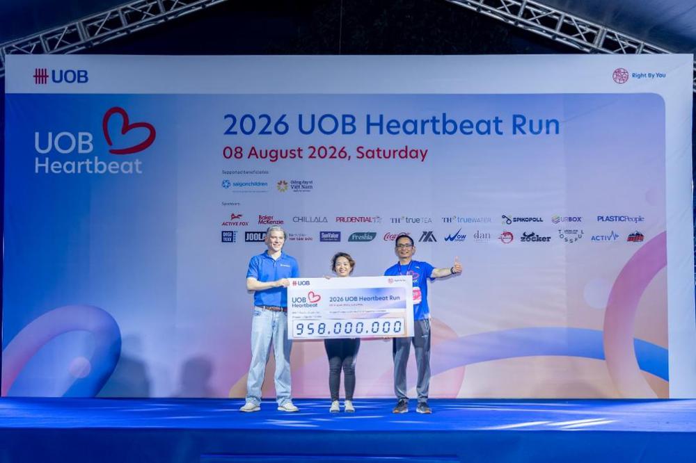 Giải chạy bộ UOB Heartbeat Run 2026 gây quỹ hơn 950 triệu đồng - Ảnh 2. Giải chạy bộ UOB Heartbeat Run 2026 gây quỹ hơn 950 triệu đồng - Ảnh 2.