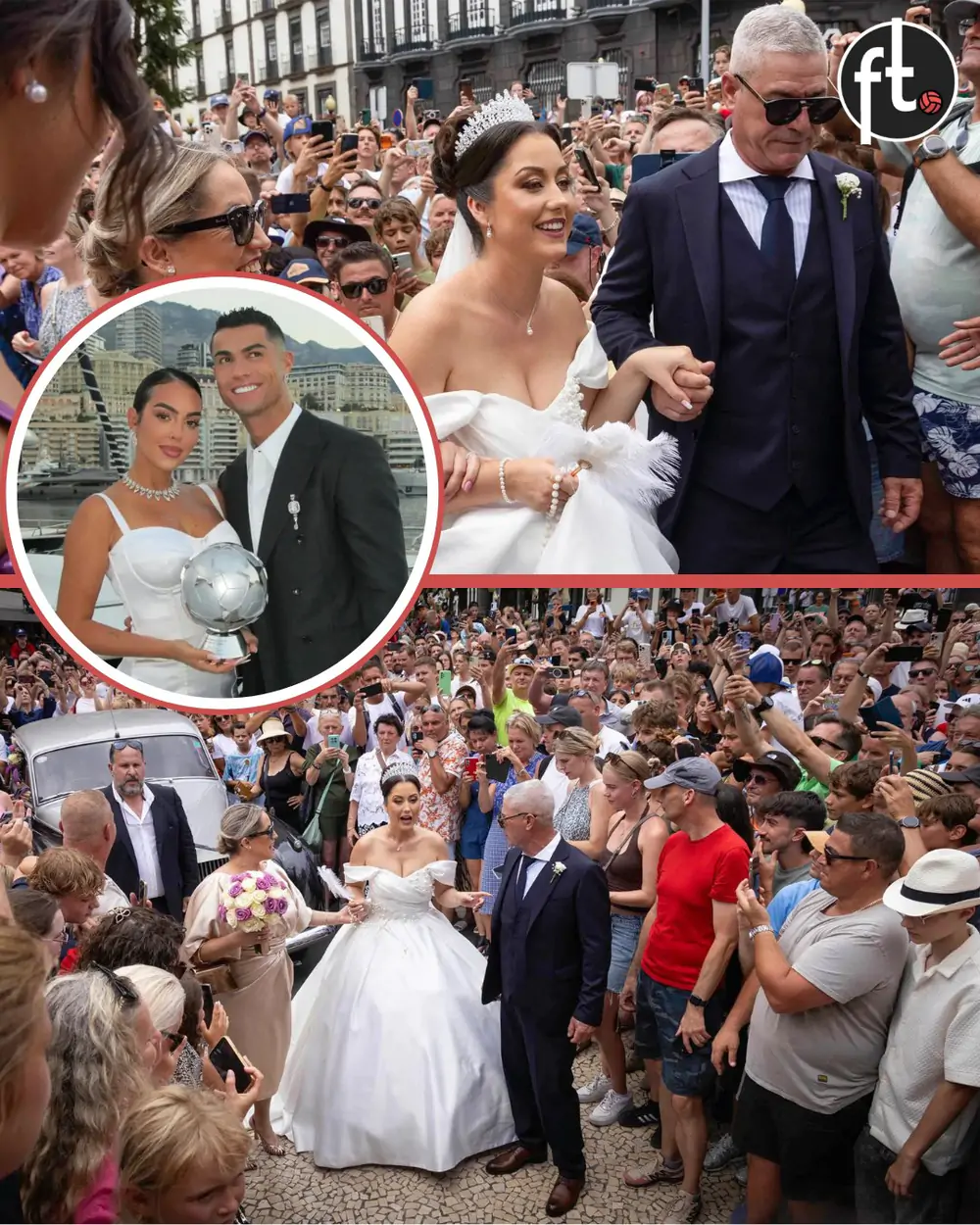 Ronaldo phản ứng hài hước trước màn “nhầm đám cưới” gây náo loạn quê nhà - Ảnh 1.
