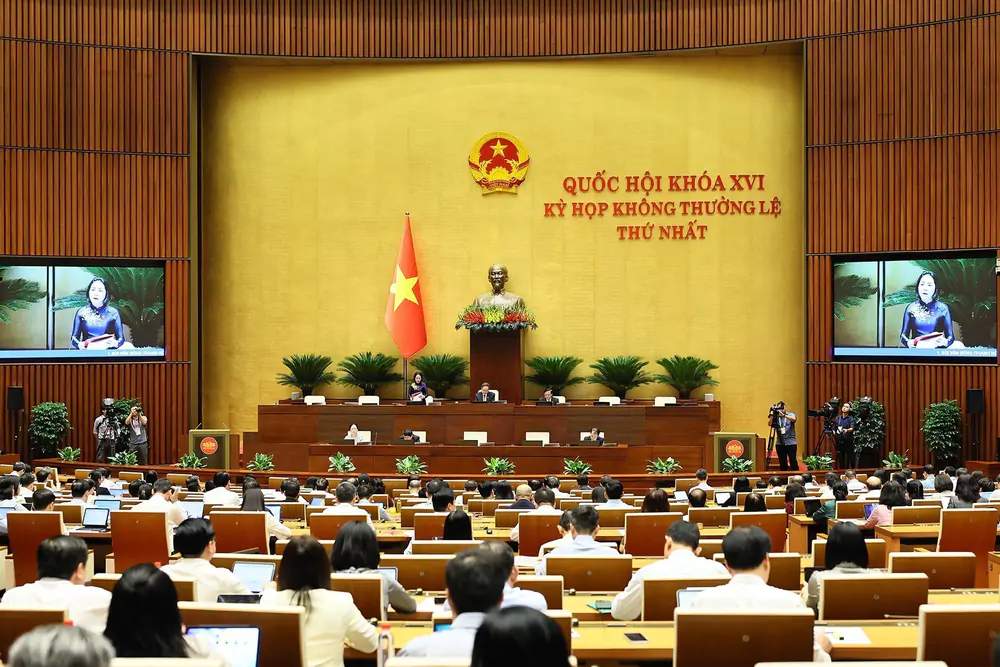 Kỳ họp không thường lệ thứ Nhất, Quốc hội khóa XVI: Đưa lao động chất lượng cao ra nước ngoài phải gắn với chiến lược nhân lực quốc gia - Ảnh 1.
