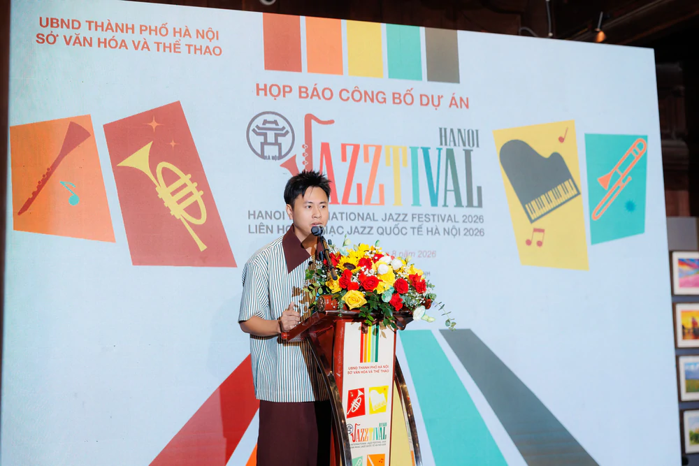 Hanoi Jazztival 2026: Đưa Jazz ra phố, vào bảo tàng và không gian di sản - Ảnh 4. Hanoi Jazztival 2026: Đưa Jazz ra phố, vào bảo tàng và không gian di sản - Ảnh 4.