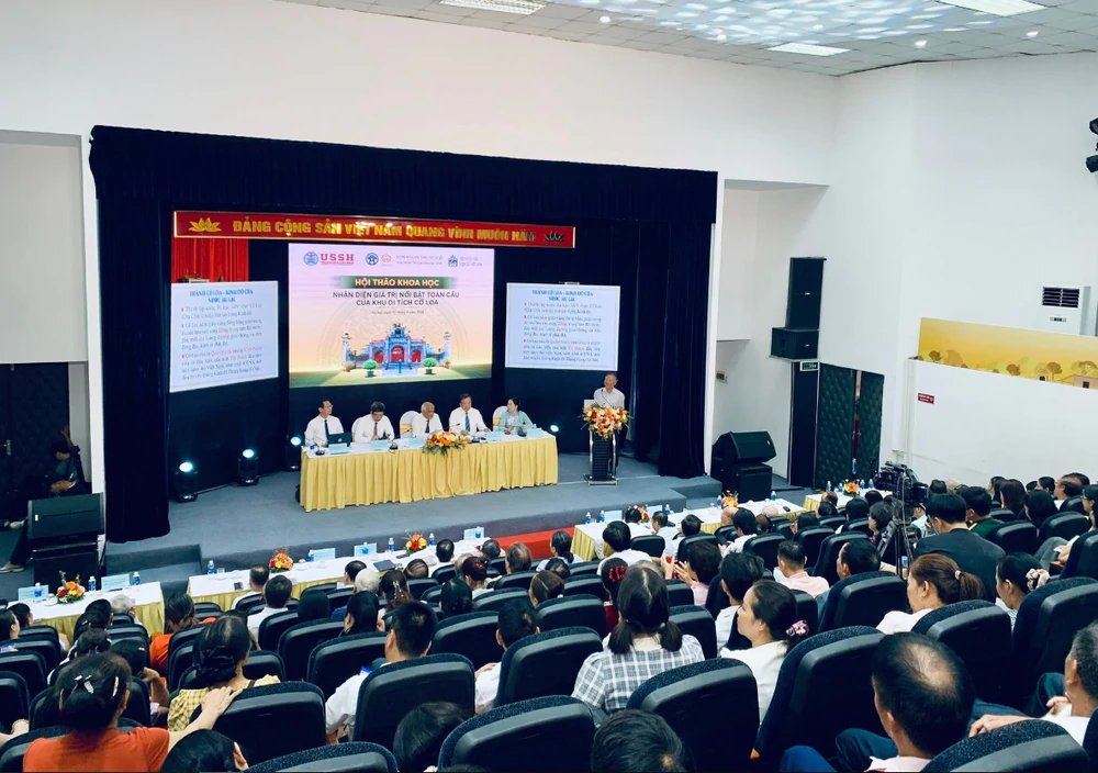 Hội thảo đầu tiên hướng tới lập hồ sơ trình UNESCO cho Khu di tích Cổ Loa - Ảnh 1. Hội thảo đầu tiên hướng tới lập hồ sơ trình UNESCO cho Khu di tích Cổ Loa - Ảnh 1.