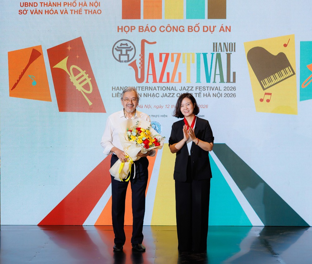 Hanoi Jazztival 2026: Đưa Jazz ra phố, vào bảo tàng và không gian di sản - Ảnh 2. Hanoi Jazztival 2026: Đưa Jazz ra phố, vào bảo tàng và không gian di sản - Ảnh 2.