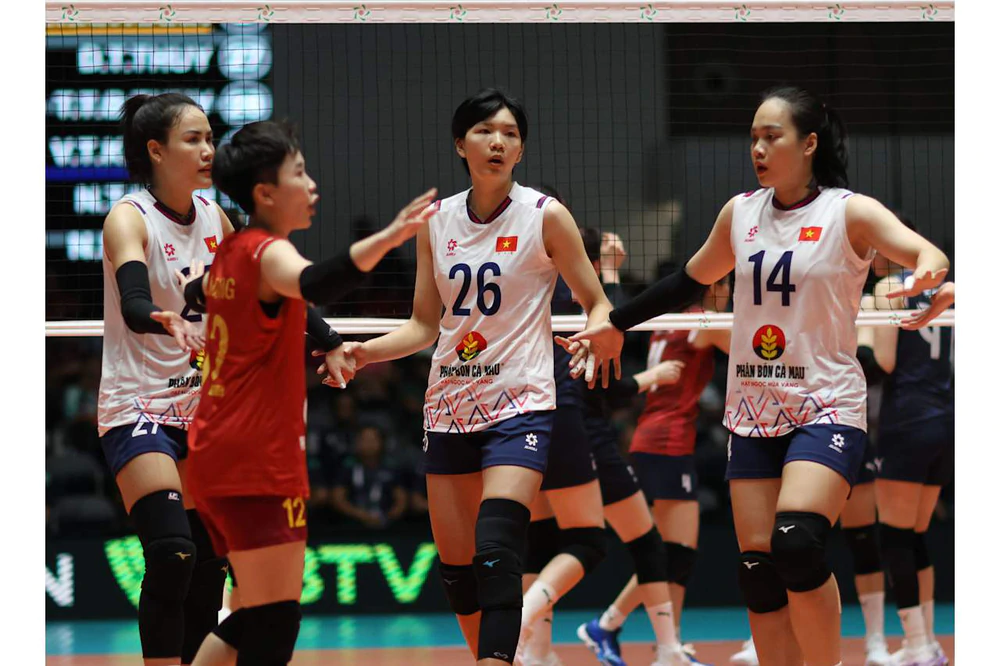 Tuyển bóng chuyền nữ Việt Nam chỉ được đăng ký 12 VĐV tham dự ASIAD 2026. Ảnh: Volleyball World Tuyển bóng chuyền nữ Việt Nam chỉ được đăng ký 12 VĐV tham dự ASIAD 2026. Ảnh: Volleyball World