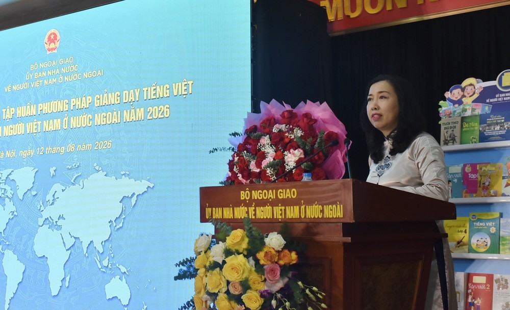 Lan tỏa mạnh mẽ tiếng Việt đến từng người Việt Nam ở nước ngoài - Ảnh 1. Lan tỏa mạnh mẽ tiếng Việt đến từng người Việt Nam ở nước ngoài - Ảnh 1.