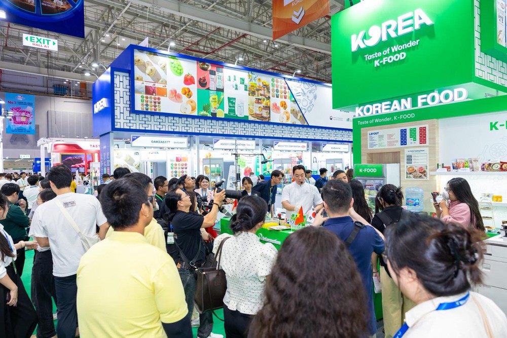 Nông sản, thực phẩm Hàn Quốc tăng cường kết nối thị trường Việt Nam - Ảnh 1. Nông sản, thực phẩm Hàn Quốc tăng cường kết nối thị trường Việt Nam - Ảnh 1.