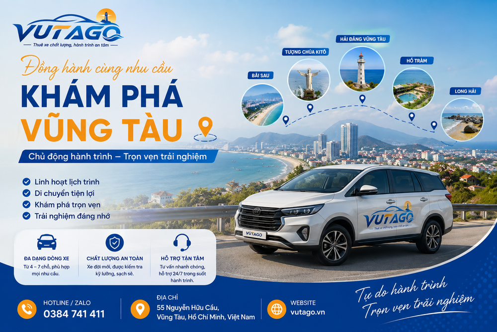 Vutago hướng đến nâng cao trải nghiệm thuê xe ô tô tại Vũng Tàu - Ảnh 3. Vutago hướng đến nâng cao trải nghiệm thuê xe ô tô tại Vũng Tàu - Ảnh 3.