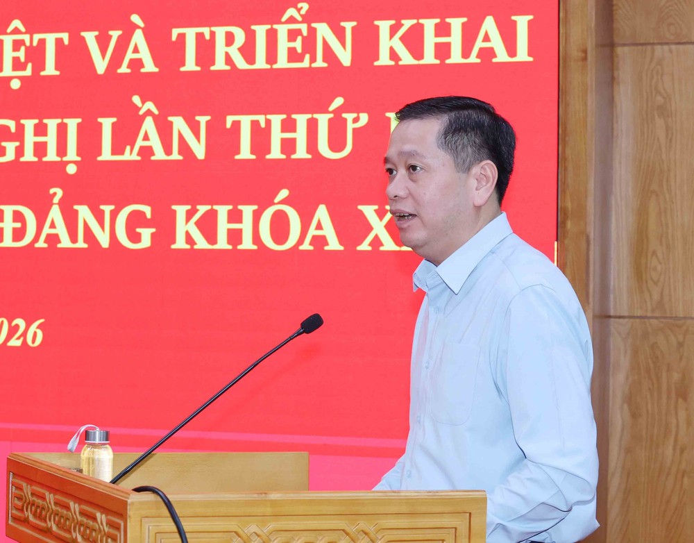 Đảng bộ TTXVN quán triệt, triển khai thực hiện Nghị quyết Trung ương 3, khóa XIV - Ảnh 2. Đảng bộ TTXVN quán triệt, triển khai thực hiện Nghị quyết Trung ương 3, khóa XIV - Ảnh 2.