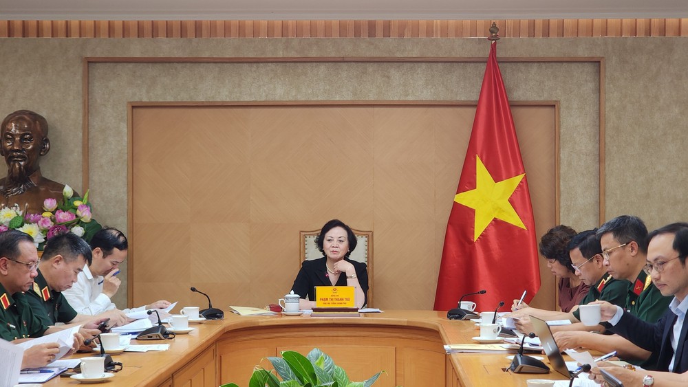 Phó Thủ tướng Phạm Thị Thanh Trà: Đẩy nhanh Chiến dịch 500 ngày đêm, hoàn thiện cơ sở dữ liệu về liệt sỹ - Ảnh 1. Phó Thủ tướng Phạm Thị Thanh Trà: Đẩy nhanh Chiến dịch 500 ngày đêm, hoàn thiện cơ sở dữ liệu về liệt sỹ - Ảnh 1.