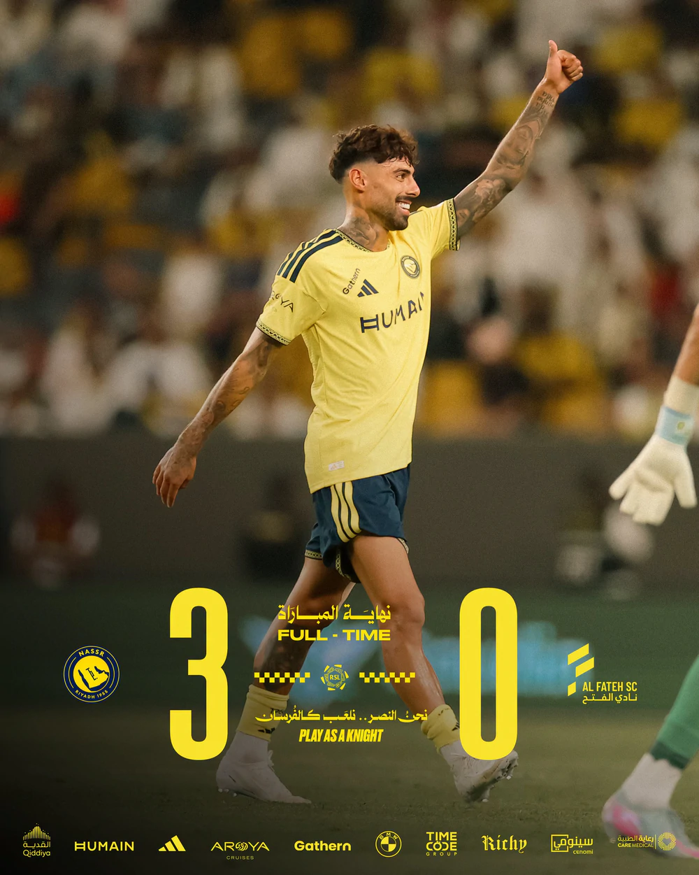 Ronaldo dự khán sau đám cưới, Al Nassr khởi đầu chiến dịch bảo vệ ngôi vương tưng bừng - Ảnh 2. Ronaldo
