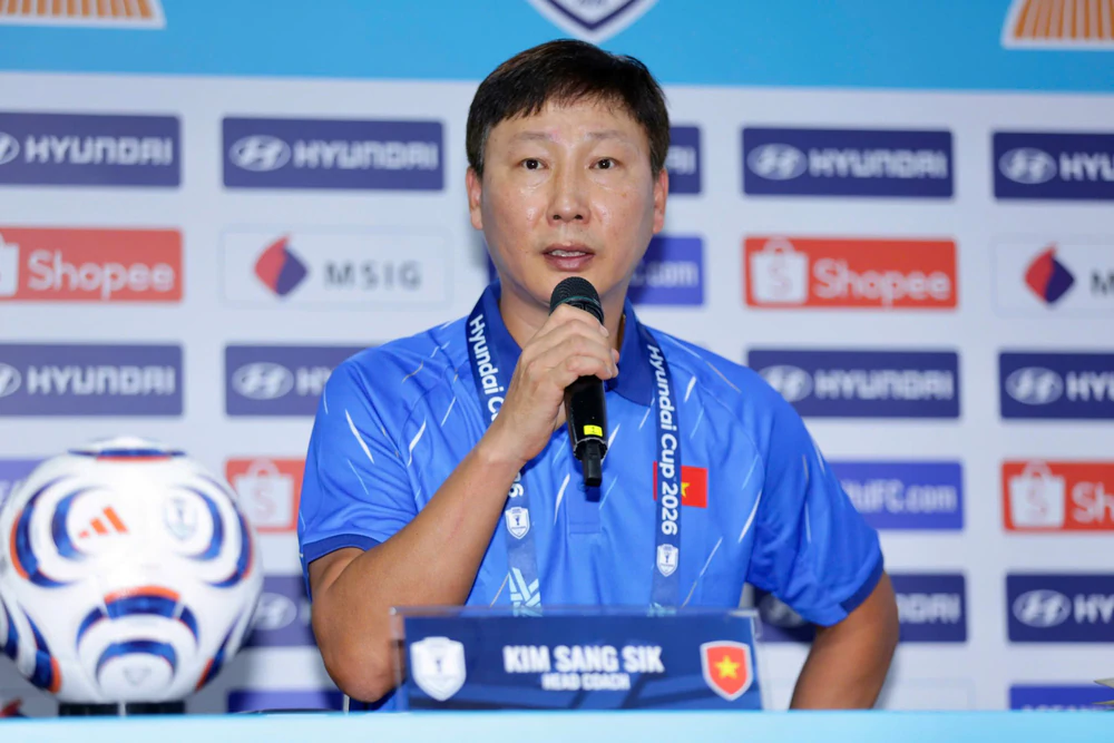 HLV Kim Sang Sik: 'Đội tuyển Việt Nam quyết tâm vào chung kết' - Ảnh 1.