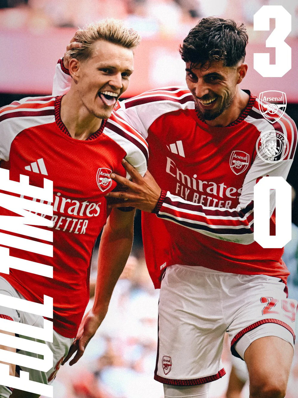 Thắng Man City 3 sao, Arsenal giành Siêu Cúp Anh đầy thuyết phục - Ảnh 1. Thắng Man City 3 sao, Arsenal giành Siêu Cúp Anh đầy thuyết phục - Ảnh 1.