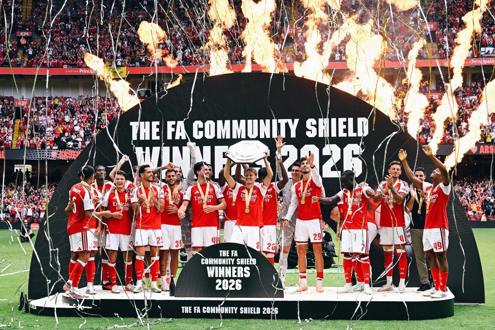 Arsenal khởi đầu mùa giải mới bằng chức vô địch siêu cúp Anh. Ảnh: CLB Arsenal Arsenal khởi đầu mùa giải mới bằng chức vô địch siêu cúp Anh. Ảnh: CLB Arsenal