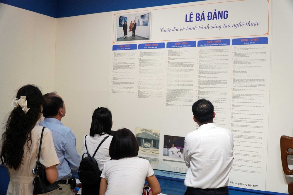 Quảng Trị khai mạc triển lãm "Lê Bá Đảng - Khát vọng Hòa bình" - Ảnh 4.