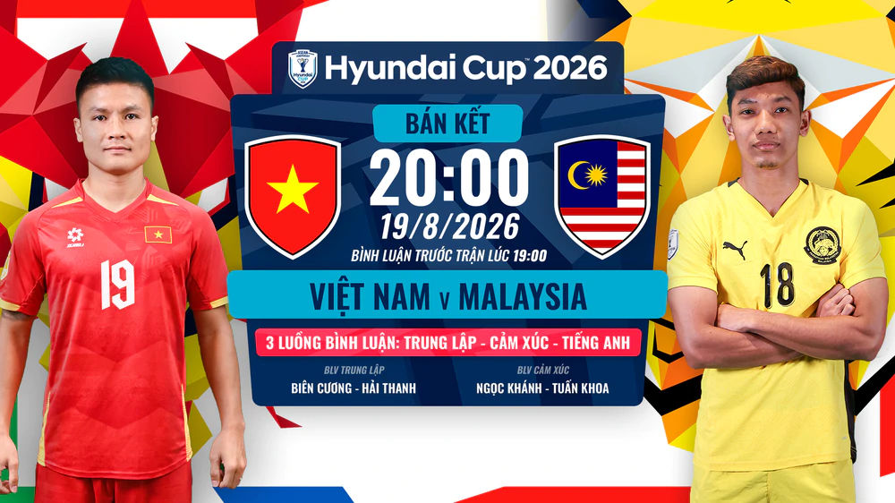 Lịch thi đấu bóng đá hôm nay 19/8: Trực tiếp Việt Nam vs Malaysia - Ảnh 2.