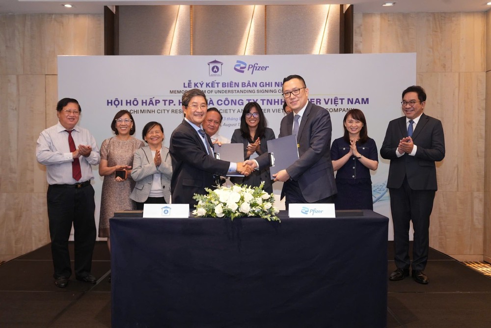 Pfizer Việt Nam mở rộng hợp tác, góp phần nâng cao năng lực hệ thống y tế - Ảnh 1. Pfizer Việt Nam mở rộng hợp tác, góp phần nâng cao năng lực hệ thống y tế - Ảnh 1.