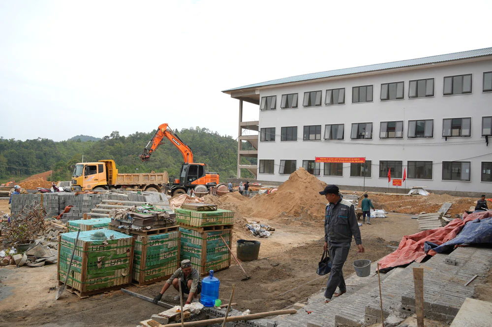 Trường Phổ thông nội trú Tiểu học và THCS Trà Lĩnh sẵn sàng cho năm học mới - Ảnh 5. Trường Phổ thông nội trú Tiểu học và THCS Trà Lĩnh sẵn sàng cho năm học mới - Ảnh 5.