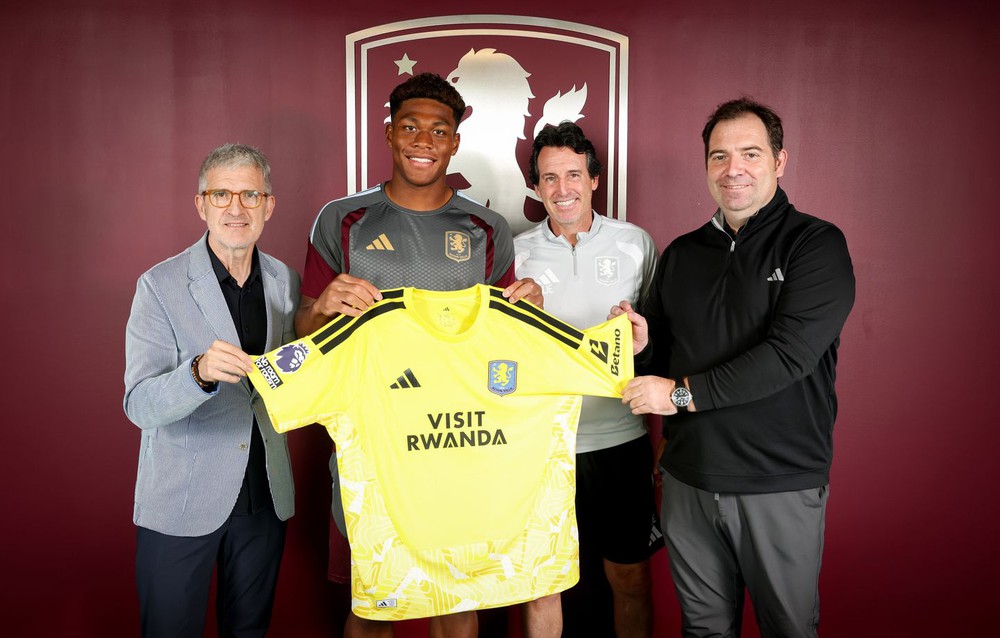Aston Villa chiêu mộ thủ môn Nhật Bản Zion Suzuki. Ảnh: CLB Aston Villa Aston Villa chiêu mộ thủ môn Nhật Bản Zion Suzuki. Ảnh: CLB Aston Villa