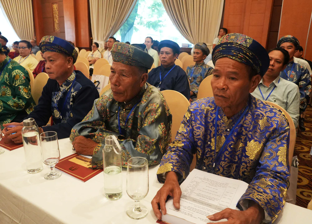 Gìn giữ tính thiêng, sự trang nghiêm của Lễ hội điện Huệ Nam - Ảnh 3. Gìn giữ tính thiêng, sự trang nghiêm của Lễ hội điện Huệ Nam - Ảnh 3.