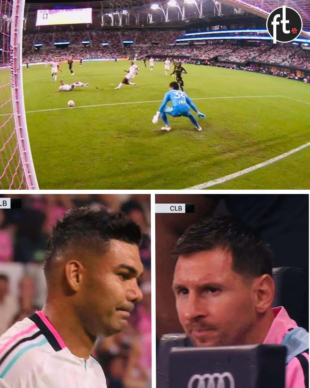 Casemiro phản lưới nhà, có màn ra mắt đáng quên trên sân nhà của Inter Miami - Ảnh 2. Casemiro phản lưới nhà, có màn ra mắt đáng quên trên sân nhà của Inter Miami - Ảnh 2.