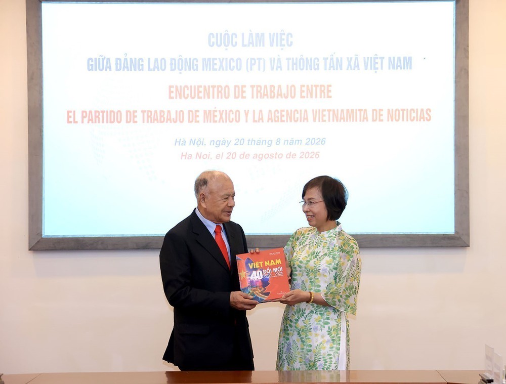 Thông tấn xã Việt Nam và Đảng Lao động Mexico tăng cường hợp tác - Ảnh 5. Thông tấn xã Việt Nam và Đảng Lao động Mexico tăng cường hợp tác - Ảnh 5.