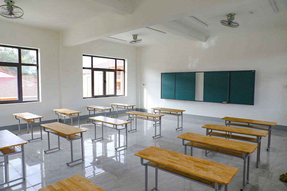Những ngôi trường mới nơi biên giới Điện Biên - Ảnh 5.