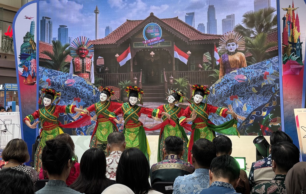 Việt Nam tạo dấu ấn tại hội chợ du lịch ở Indonesia - Ảnh 1.