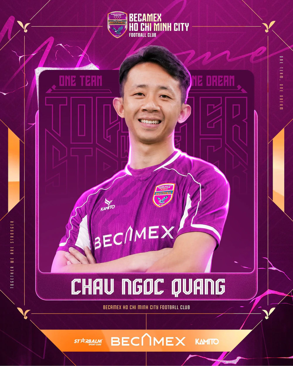 Châu Ngọc Quang gia nhập Becamex TPHCM - Ảnh 1.