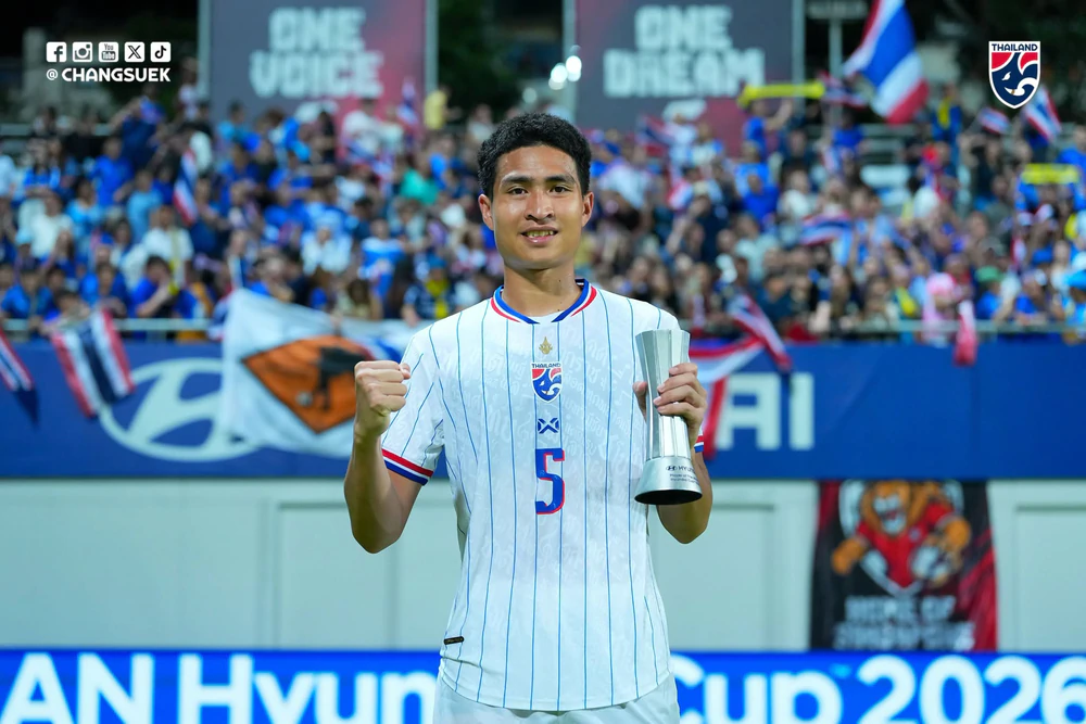 Sao trẻ ĐT Thái Lan tuyên bố muốn thắng ĐT Việt Nam ở chung kết lượt đi ASEAN Cup 2026 - Ảnh 1.